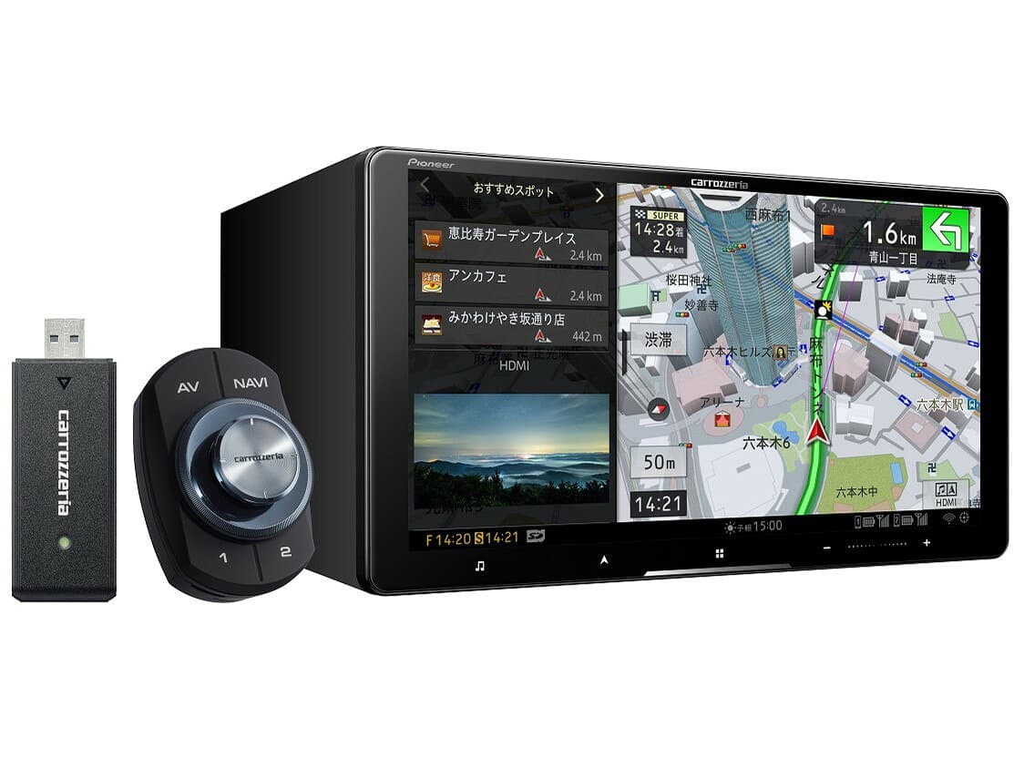 【新品、箱難、必ずご注文前に商品説明をお読みください】PIONEER　カーナビ　サイバーナビ AVIC-CQ912IV-DC【KK9N0D18P】 thumbnail 2