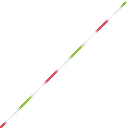 ササキ(SASAKI) 新体操 手具 リボン 国際体操連盟認定品 日本体操協会検定品 ハイピッチグラデーションリボン 長さ5m LYMG×W×FRP(ライムグリーン×ホワイト×フレッシュピンク) MJ-715HG-F