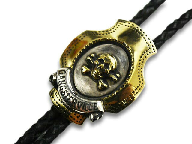 【galcia/ガルシア】×【GANGSTERVILLE/ギャングスタービル】「Bolo Tie”Skull”/ボロタイ”スカル”」(18GSG-BT01-SK)(Silver925/Brass/アクセサリー/ジュエリー/ハーレー/プレゼント/アメカジ/WOLF PACK/ウルフパック) thumbnail 2