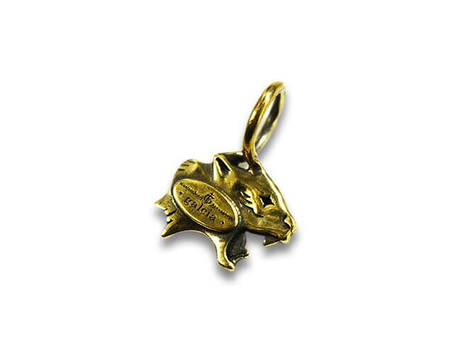 【galcia/ガルシア】×【GANGSTERVILLE/ギャングスタービル】「Panther Pendant Top/パンサーペンダントトップ」(18GSG-NT01PH-BR)(Silver925/Brass/アクセサリー/ジュエリー/ハーレー/プレゼント/アメカジ/WOLF PACK/ウルフパック) thumbnail 2