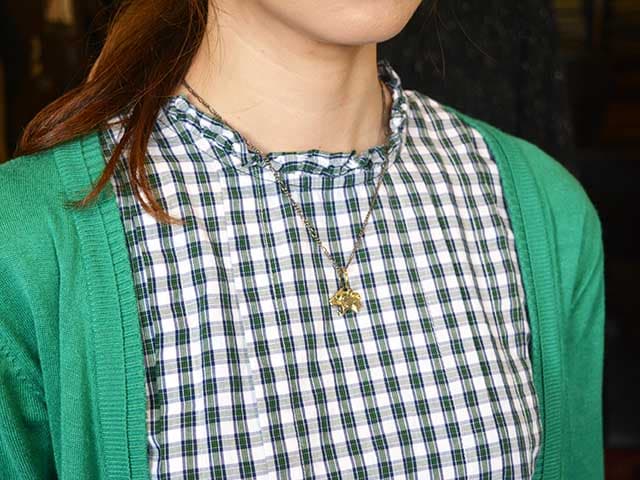 【galcia/ガルシア】×【GANGSTERVILLE/ギャングスタービル】「Panther Pendant Top/パンサーペンダントトップ」(18GSG-NT01PH-BR)(Silver925/Brass/アクセサリー/ジュエリー/ハーレー/プレゼント/アメカジ/WOLF PACK/ウルフパック) thumbnail 3