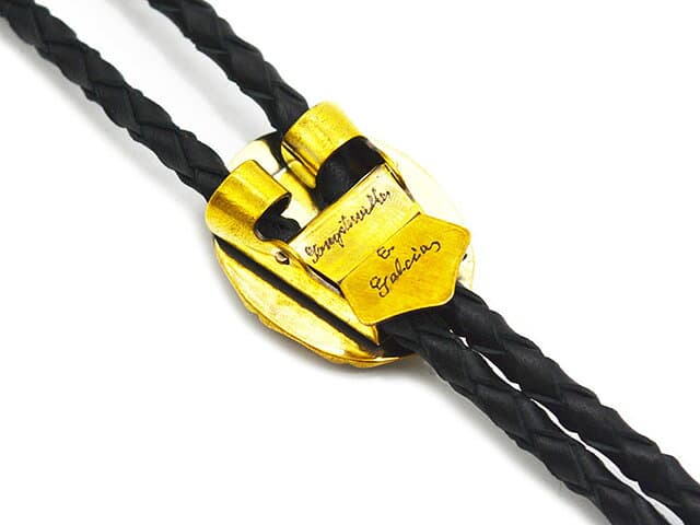 【galcia/ガルシア】×【GANGSTERVILLE/ギャングスタービル】「Bolo Tie”G”/ボロタイ”G”」(GSG-BT02B)(Silver925/Brass/アクセサリー/ジュエリー/ハーレー/プレゼント/アメカジ/WOLF PACK/ウルフパック) thumbnail 3