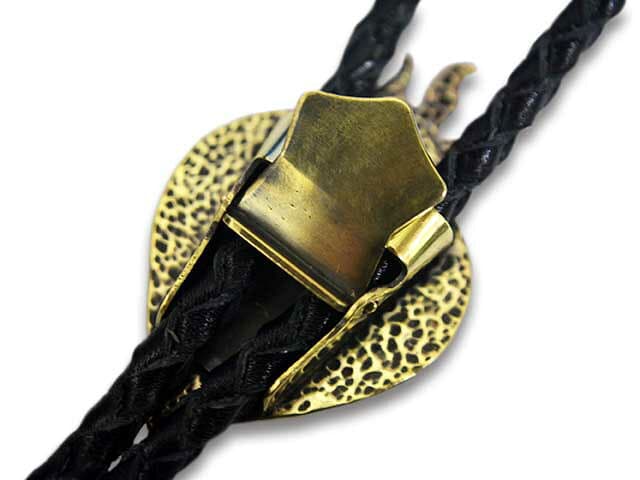 【galcia/ガルシア】×【GANGSTERVILLE/ギャングスタービル】「Bolo Tie”Two Face”/ボロタイ”トゥーフェイス”」(17-GALCIAxGSV-08-BR)(Silver925/Brass/アクセサリー/ジュエリー/ハーレー/プレゼント/アメカジ/WOLF PACK/ウルフパック) thumbnail 3