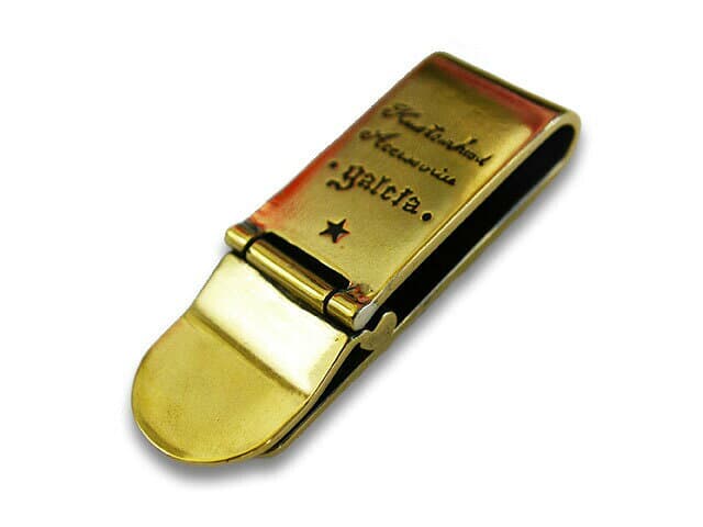 【galcia/ガルシア】×【GANGSTERVILLE/ギャングスタービル】「Money Clip/マネークリップ」(GSG-MC001BC)(Silver925/Brass/アクセサリー/ジュエリー/ハーレー/プレゼント/アメカジ/WOLF PACK/ウルフパック) thumbnail 2