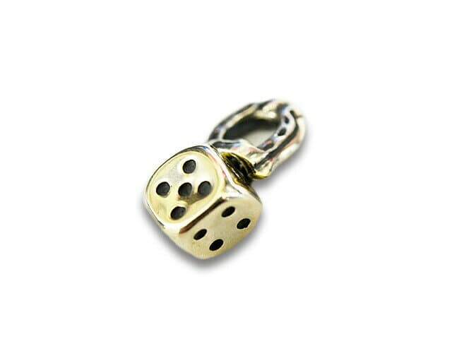 2個セット【galcia/ガルシア】×【GANGSTERVILLE/ギャングスタービル】「Dice Pendant Top/ダイスペンダントトップ」(GSG-NT001)(Silver925/Brass/アクセサリー/ジュエリー/ハーレー/プレゼント/アクセサリー/アメカジ/WOLF PACK/ウルフパック) thumbnail 3