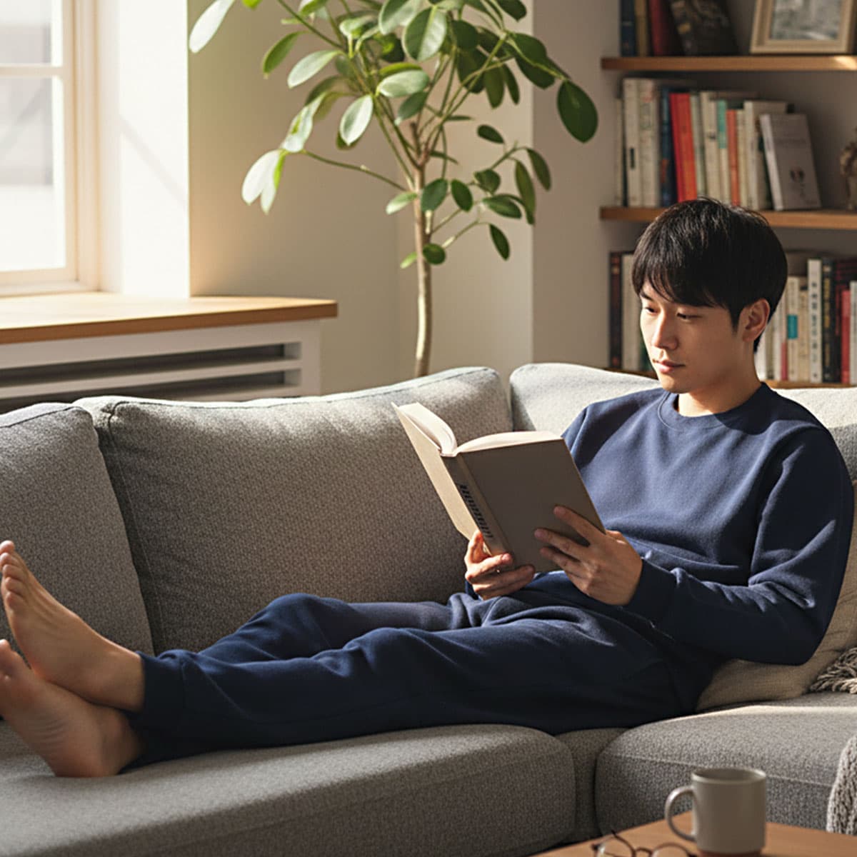 スウェット 上下 セット セットアップ 裏起毛 起毛 綿 無地 S M L LL 2L 3L XL XXL あったか 暖かい ルームウェア 男女兼用 メンズ レディース 大きい 大きいサイズ 薄く て 長袖 トップス パンツ 秋 秋冬 冬 冬用 パジャマ スエット上下 暖 極 部屋着 中学生 高校生 お揃い thumbnail 3