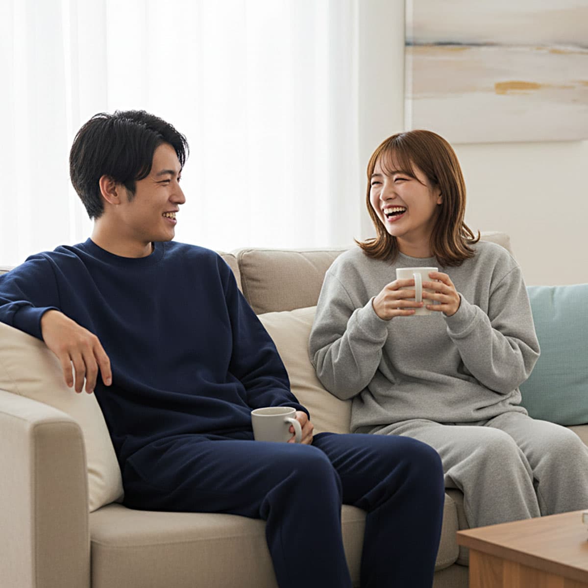 スウェット 上下 セット セットアップ 裏起毛 起毛 綿 無地 S M L LL 2L 3L XL XXL あったか 暖かい ルームウェア 男女兼用 メンズ レディース 大きい 大きいサイズ 薄く て 長袖 トップス パンツ 秋 秋冬 冬 冬用 パジャマ スエット上下 暖 極 部屋着 中学生 高校生 お揃い thumbnail 2
