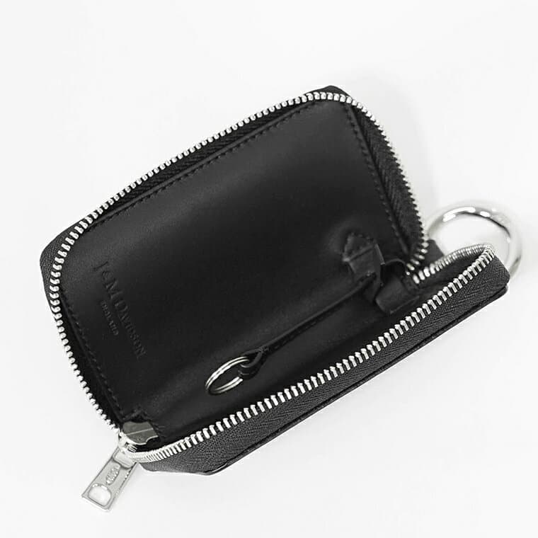 ジェイアンドエムデヴィッドソン J&M DAVIDSON レディース キーポーチ CAR KEY POUCH SCKP 0XX SCXX BLACK ブラック 999S PASTEL YELLOW 504S LIGHT GREY 910S SCNP JADE 455S WARM TAUPE 951S MCNP SILVER シルバー 110S カー キーポーチ キーリング付き 0BC MCXX thumbnail 3