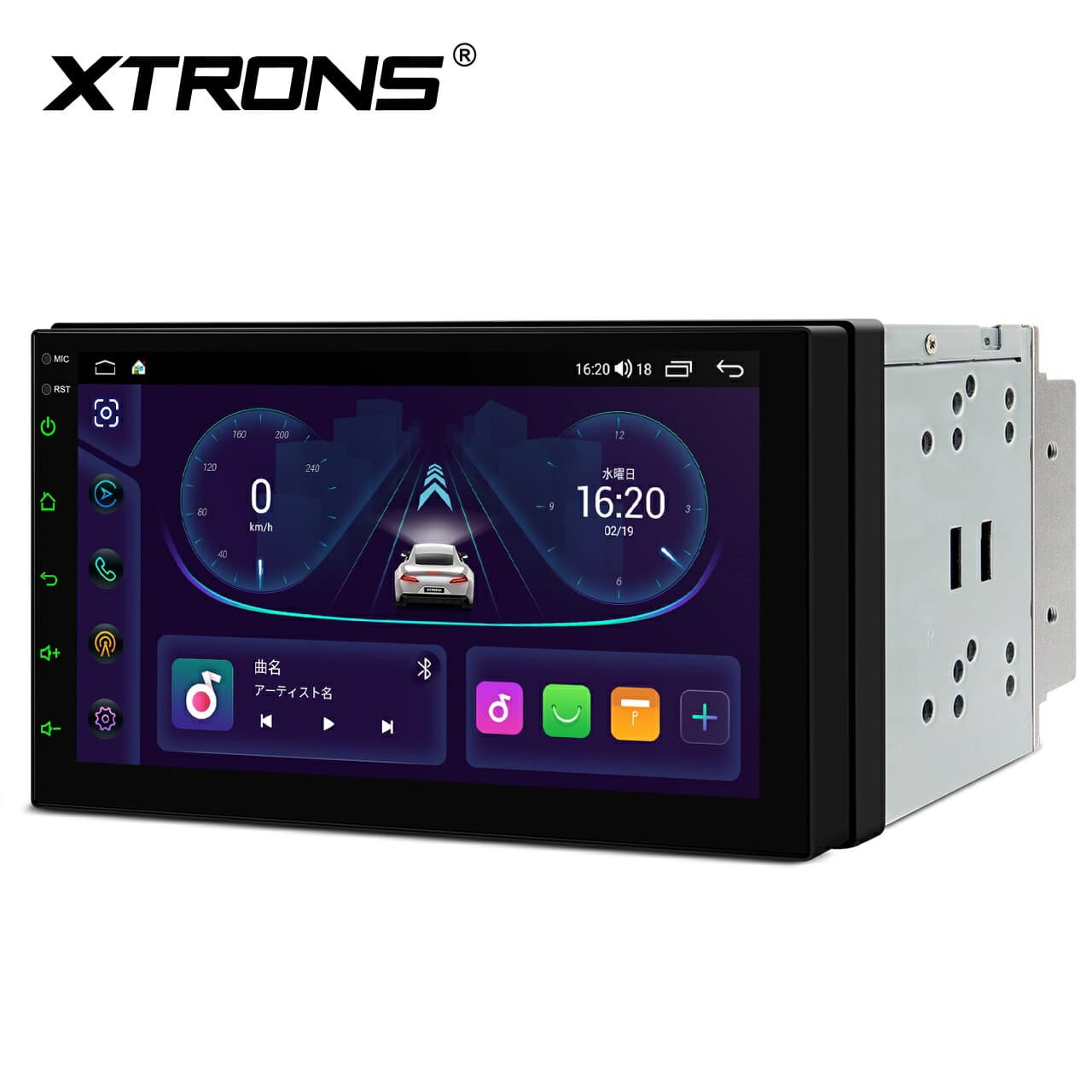 【10%OFFクーポン+5倍ポイント】XTRONS ディスプレイオーディオ 2DIN カーオーディオ 7インチ 8コア 4GB+64GB 車載PC 4G通信対応 SIM対応 ワイヤレスCarPlay Android Auto Bluetooth WiFi TID701L