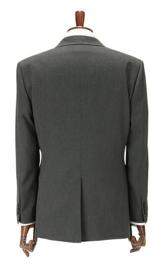 【洋服の青山】秋冬 グレー系 スタンダードスーツ ウォッシャブル CHRISTIAN ORANI メンズ ビジネス セットアップ 上下セット テーラード ジャケット パンツ ストレッチ 長袖 標準体 ワンタック ヘリンボーン 2ボタン 洗える おしゃれ かっこいい 新卒 thumbnail 2