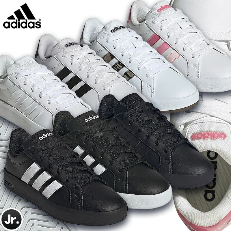 アディダス スニーカー adidas グランドコート3.0 GRAND COURT 3.0 JUNIOR ジュニア用 ローカット カジュアル シューズ 靴 thumbnail 2