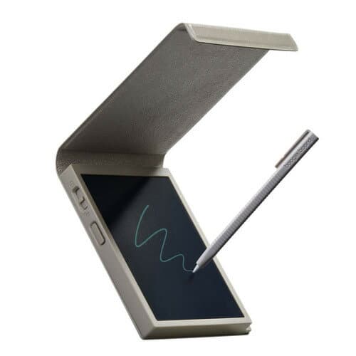 キングジム BB-21-GY ブギーボード 約4インチ 電子メモパッド ハイコントラスト液晶採用 消去ロック搭載 グレー