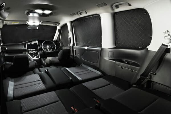 Bellezza アルミサンシェードホンダ フィットシャトルハイブリッド GP2用 1台分 (BEHK3033C)【日除け用品】【自動車パーツ】ベレッツァ Aluminum Sunshade