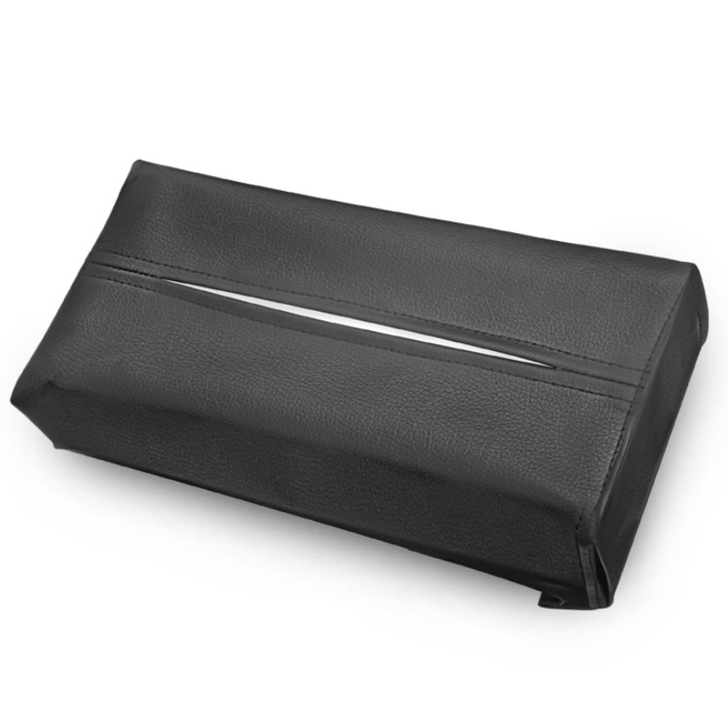 ティッシュカバー 車載 ティッシュケース 本革調 車内 サンバイザー アームレスト ヘッドレスト カー用品