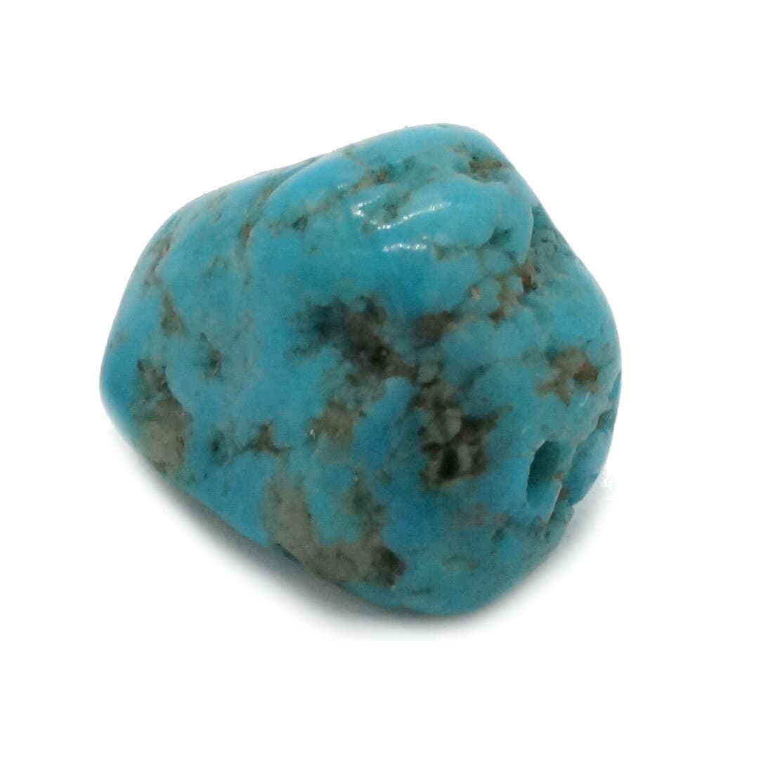 ゆうパケット 送料無料 Ys jewelry 【1個販売 天然石 ターコイズ turquoise トルコ石 ダンブル ビーズ ネックレス パーツ 】 アメリカン ネイティブ インディアン ジュエリー ホピ族 アクセサリー メンズ 男性 レディース 女性 thumbnail 3