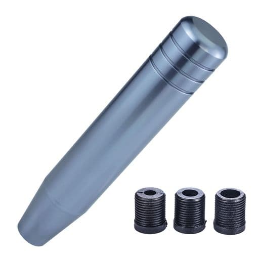 Arenbel長いギアシフトノブ合金製加重車シフトスティックレバーハンドルシフター自動手動車両汎用チタン