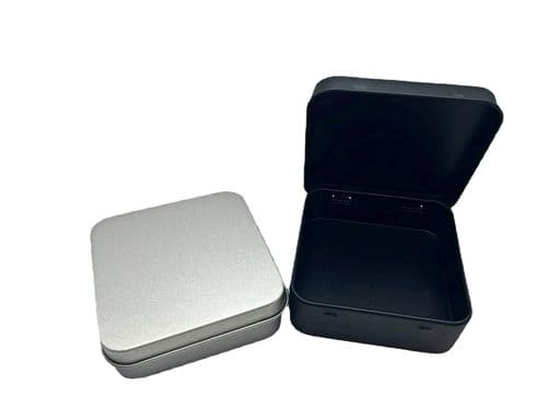 KiraKiraコンドームケースピルケース缶小物入れcondom薬箱ブリキ缶パーツケーススチールコンドーム入れ携帯用コンドームポーチ蓋付き小箱収納用boxミニボックスコンテナメタル収納ケース…