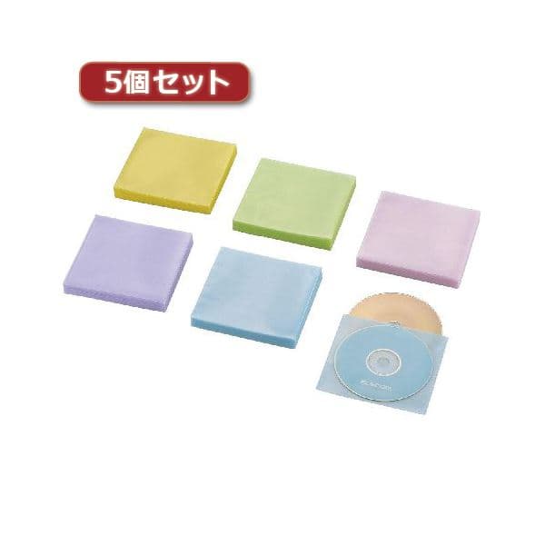 5個セット Blu-ray・CD・DVD対応不織布ケース スタンダード CCD-NWB120ASO CCD-NWB120ASOX5 軽量で薄く、使い勝手抜群のスタンダード不織布ケース Blu-ray・CD・DVDに対応し、大量収納も可能 5個セットでお得 エレコムのCCD-NWB120ASOシリーズ、あなたのメディアライフをサ
