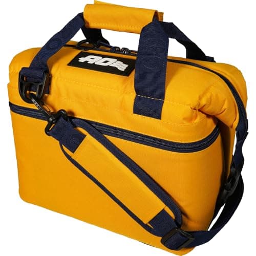 AO Coolers (エーオークーラーズ) 9パック キャンバス ソフトクーラー メイズイエロー 8.5L 軽量 保冷 クーラーボックス 保冷バッグ クーラーバッグ (日本正規品) 【正規品5年保証】