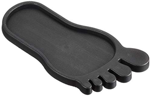 キジマ(Kijima) バイク サイドスタンドプレート 足型 汎用 ブラック 213-900