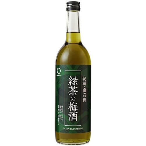 中野BC 緑茶の梅酒 720ml×6本 和歌山 リキュール u-yu
