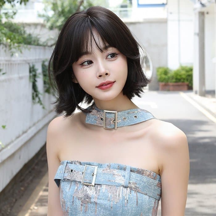 ウィッグ フルウィッグ ボブ 女性 レディース ブラウン ウイッグ かわいい ショート ファッションウィッグ 自然 おしゃれ — 1/10
