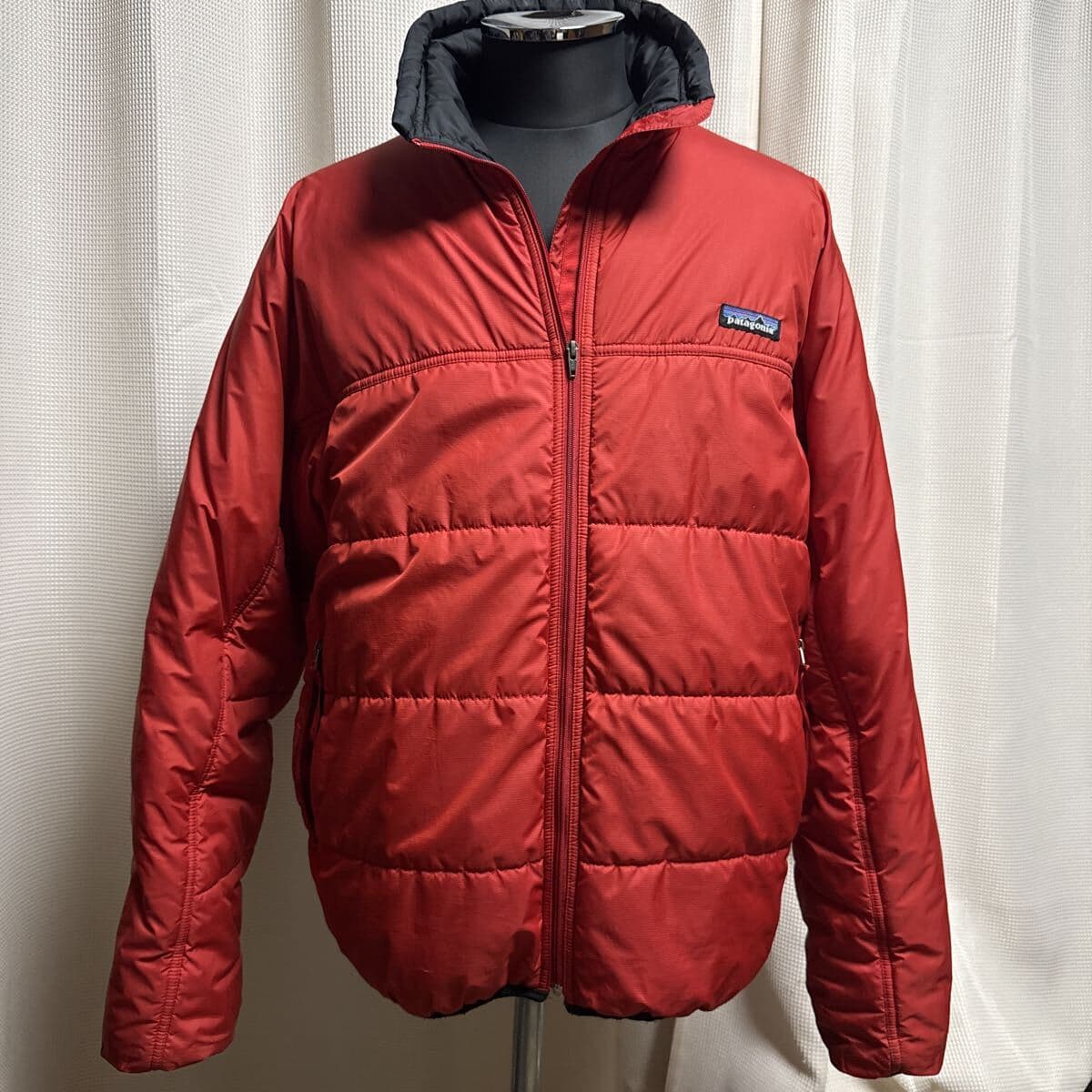◆patagonia◆ファイヤーボールジャケット パタゴニア 赤 ヴィンテージ 古着 ダウンジャケット 90年代 ビンテージ — 1/10