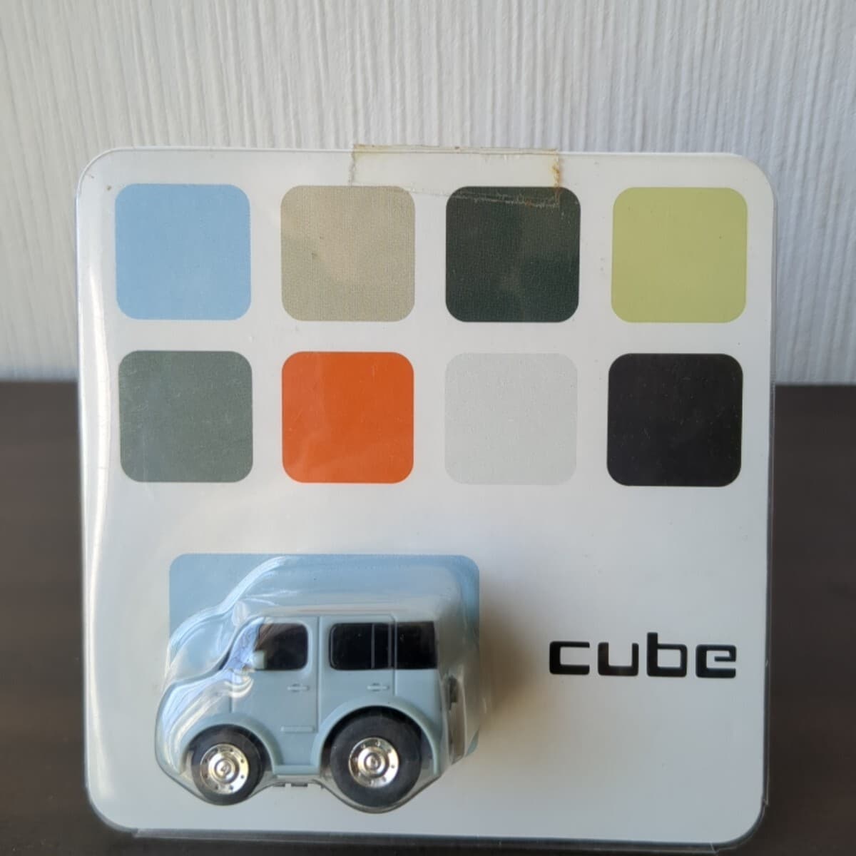 チョロQ 日産 キューブ CUBE ライトブルー 非売品 未開封 — 1/4