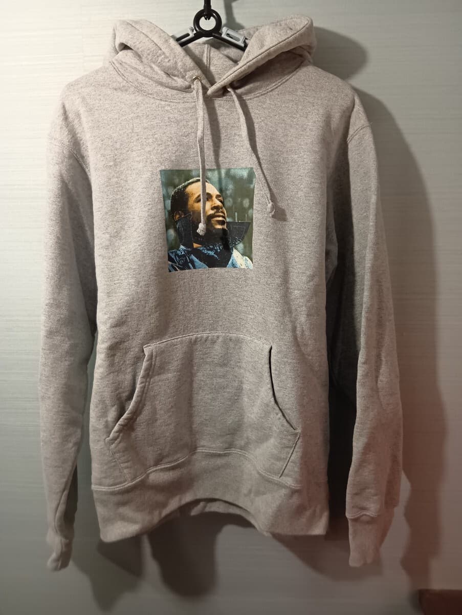 1円〜Supreme 18AW Marvin Gaye Hooded Sweatshirtシュプリーム マービンゲイ フーディパーカースト系スケボーダーBAPEステュー等好きな方 — 1/10