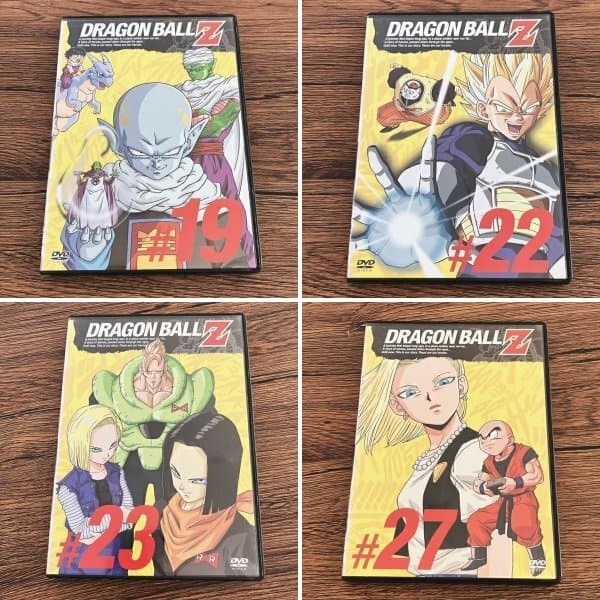 ドラゴンボールZ DVD 4枚 まとめ売り DRAGON BALL Z #19 #22 #23 #27 セル版 バンダイビジュアル — 1/5