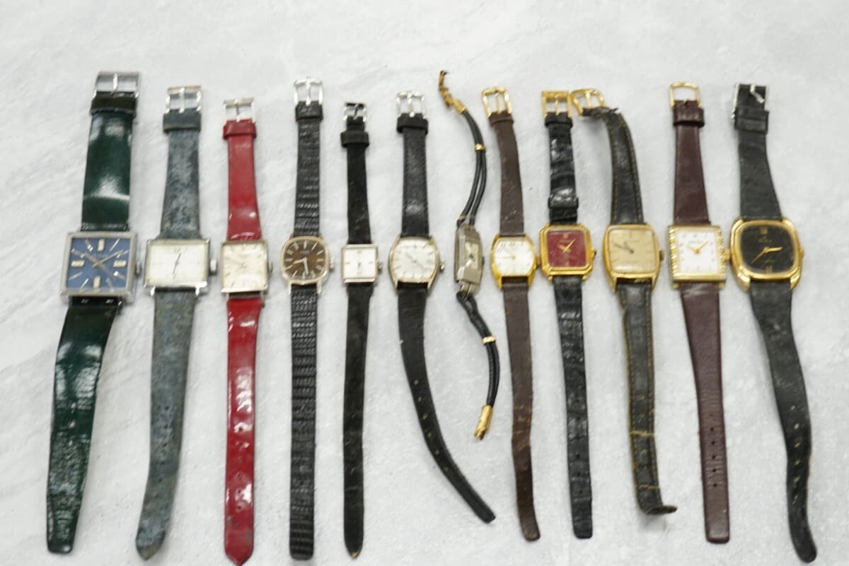 F410 SEIKO/CITIZENなど 手巻き レディース 腕時計 12点セット ヴィンテージ アクセサリー 大量 まとめて おまとめ まとめ売り ジャンク品 — 1/4