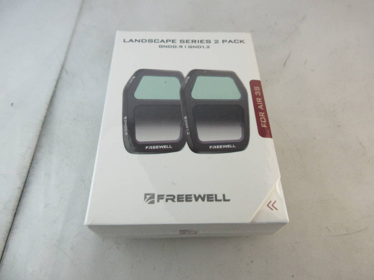Freewell DJI Air 3S用 GND0.9 & GND1.2-2パック フィルター(GNDフィルター) — 1/2
