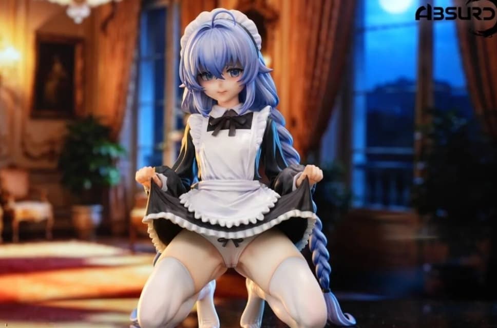 無職転生 ロキシー メイド服Ver. ガレージキット フィギュア 1/4スケール — 1/4