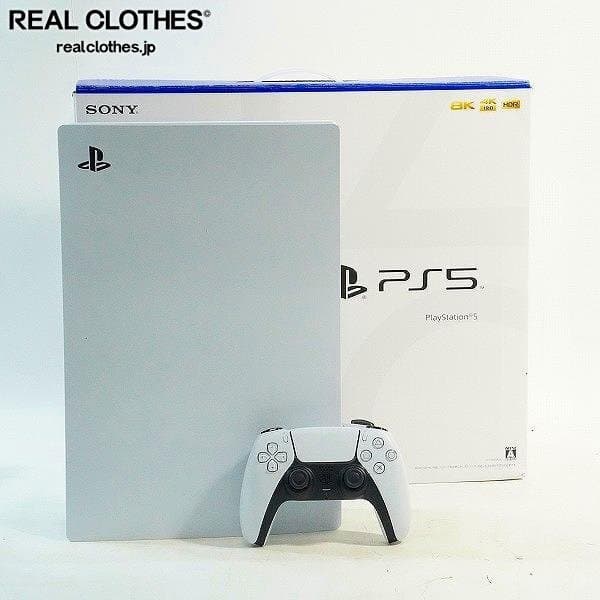 SONY/ソニー PlayStation5/PS5/プレイステーション5 ディスクドライブ搭載モデル 本体 CFI-1200A 動作確認済み /100 — 1/10