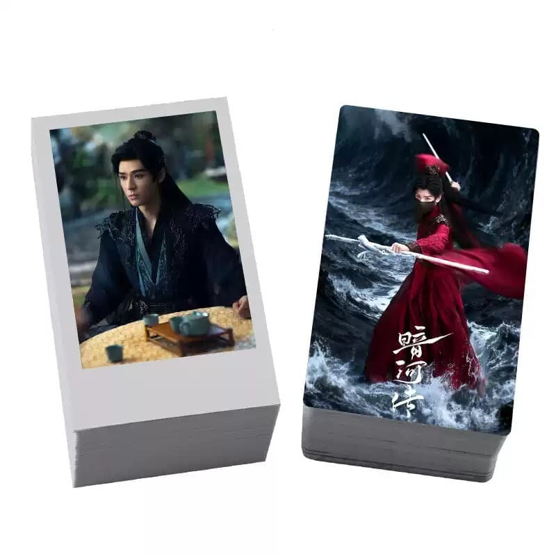 ★新品限定★超人気ドラマ『ゴン・ジュン』100枚 lomoカード 9cm*5.4cmミニパンフレット付き 中国タレントグッズギフト 暗河伝 — 1/3