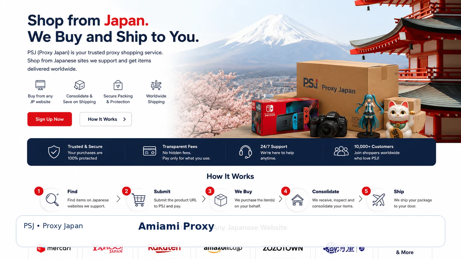Japan Proxy Shopping guide for AmiAmi Japan Proxy Shopping
