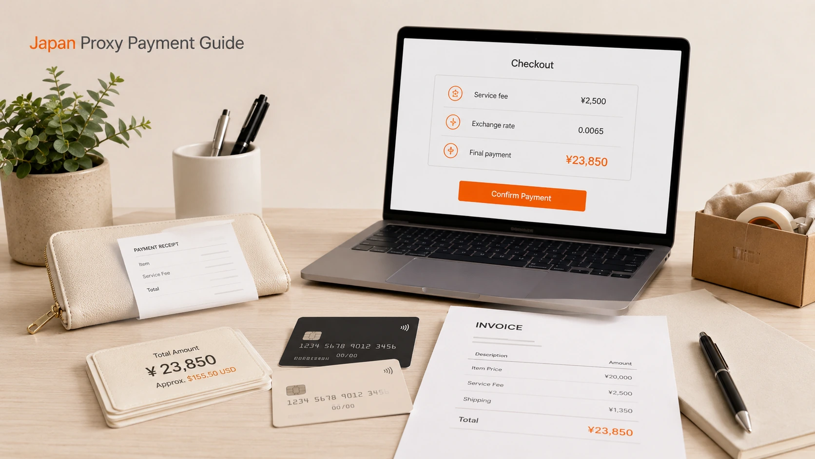 Japan Proxy Shopping visual guide for Japan Proxy Payment Guide